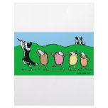 Border Collie Pied Piper Letterhead Template