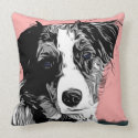 Border Collie Pillow