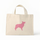 Border Collie (pink) Bag