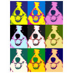 Border Collie Pop Art shirt