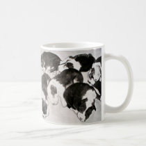 Border Collie Pups mugs
