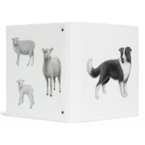Border Collie & Sheep Avery Binder