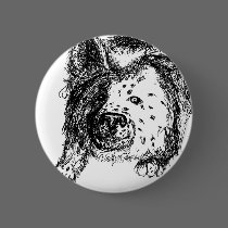 Border collie staredown transp buttons