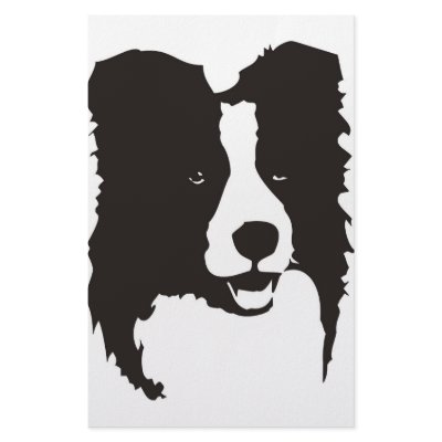 Border Collie Custom Stationery by McBain