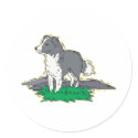 Border Collie stickers by cutecanines Border Collie stickers