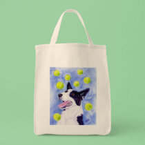 Border Collie Tote Bag - "Magpie's Gold" bags