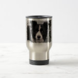 Border Collie Travel Mug mugs
