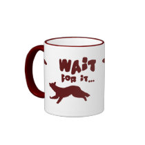 Border Collie Wait for It Mug