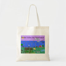Border Collies Are "FarmTastic!!"~Tote Canvas Bag