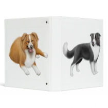 Border Collies Avery Binder