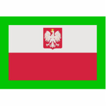Border Guard, Poland flag Photo Sculpture