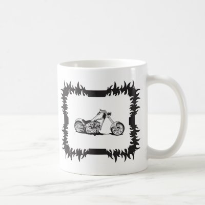 Border-Motorcycle..3 Mug by CaringHearts