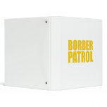 Border Patrol Binder