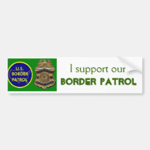 Border Patrol Bumper Sticker