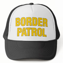BORDER PATROL (v180) hats by JustRightWing BORDER PATROL (v180) hats