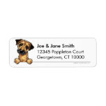 Border Terrier Clean & Simple labels
