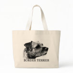 Border Terrier Drawing bags