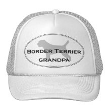 Border Terrier Grandpa Mesh Hat