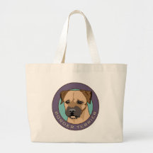Border Terrier Head Study Tote Bag
