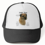 Border Terrier History Design Hats