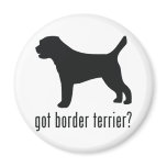 Border Terrier Refrigerator Magnets