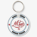 BORDER TERRIER mom keychain