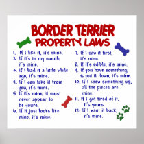 BORDER TERRIER PL2 PRINT