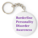 Borderline Personality Disorder Aw... - Customized Key Chain