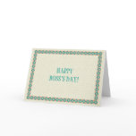 Borders & Patterns 3 Boss's Day Card
