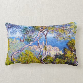 Bordighera, 1884 Claude Monet cool, old, master, Pillows