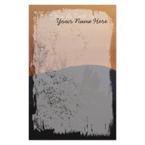 Boreal Silhouette; Customizable Stationery