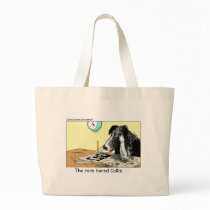 Bored Border Collie Funny Gifts Tees Collectibles Canvas Bags