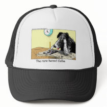 Bored Border Collie Funny Gifts Tees Collectibles hats