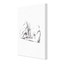 Bored Gallery Wrap Canvas