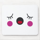 Bored Face Mouse Pads