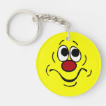 Bored Face: Why are meetings so ridiculously long Acrylic Key Chain