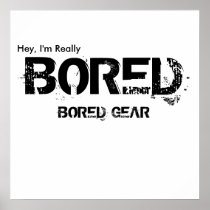 BORED GEAR Poster