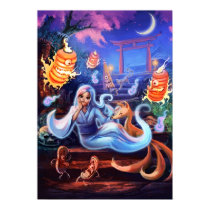 Bored Little Ghost posters by risachantag Bored Little Ghost posters
