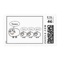 Bored Sheep Postage