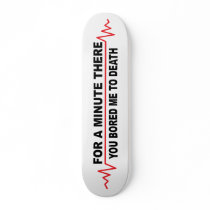 bored skate deck
