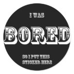 bored stickers