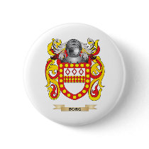 Borg Coat of Arms (Family Crest) Pinback Button