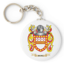 Borg Coat of Arms (Family Crest) Keychains