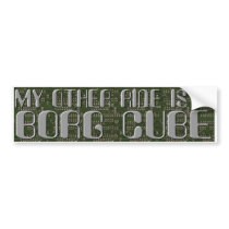 BORG CUBE BUMPER STICKER