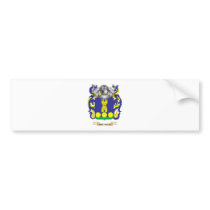 Borg-(Malta) Coat of Arms (Family Crest) Bumper Stickers