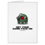 Borg (Retro Avatar Game Face) Greeting Card