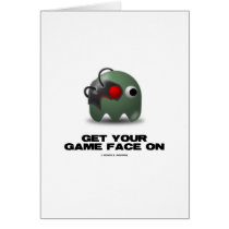 Borg (Retro Avatar Game Face) Greeting Card