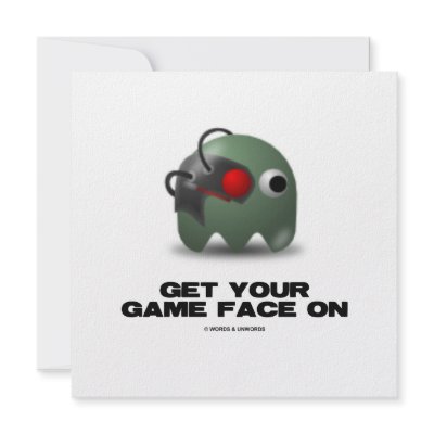 Borg (Retro Avatar Game Face) Custom Invitation by wordsunwords