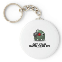 Borg (Retro Avatar Game Face) Keychains