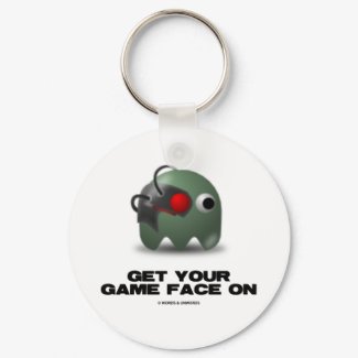 Borg (Retro Avatar Game Face) keychain